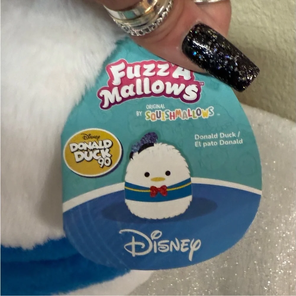 Disney FuzzAmallows by Squishmallows 90th Anniversary Donald Duck